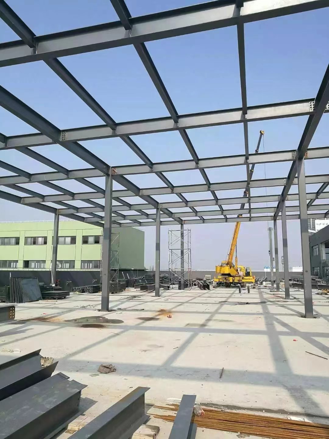 屋頂加層鋼結(jié)構(gòu)